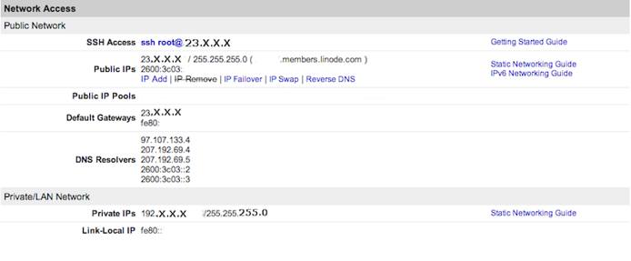 Finding your private IP address.